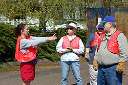 Lonnie giving instructions